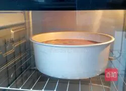 Illustration of how to make eight-inch cocoa chiffon cake 14