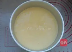 Illustration of how to make French whole egg coconut flour sponge cake 8