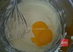 Illustration of how to make snowy cheesecake 6