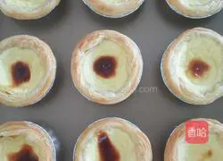 Illustration of how to make egg tarts 6