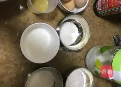 Chiffon cake Illustration of how to do it 1