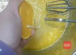 8-inch Orange Chiffon Cake Recipe Illustration 5