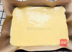 Illustration of how to make original cake roll 7