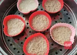 Illustration of how to make egg black tofu cake<dry fried version and sweet and sour version>7