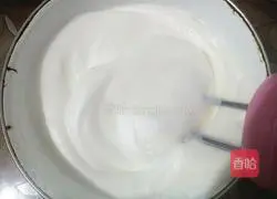 Illustration of how to make chiffon cake 5