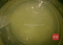 Illustration of how to make onion-flavored fish, board beans and rice pound cake 3