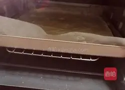 Illustration of making jam cake roll 14