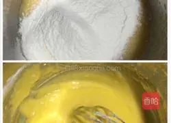 Illustration of how to make hollow chiffon cake 4