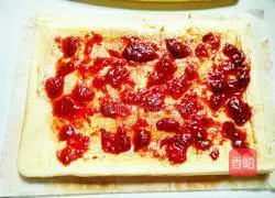 Strawberry Jam Cake Roll Recipe Illustration 13