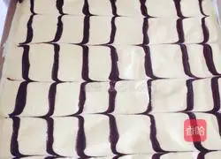 Illustration of how to make Chiba pattern cake roll 6