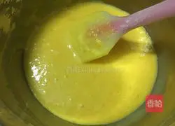 Illustration of how to make original chiffon cake 4