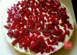  Flower light cream cake recipe 1