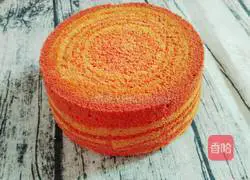 Patterned chiffon cake (six inches) recipe illustration 17