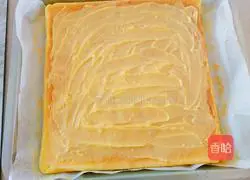 Custard Sauce Cake Roll Recipe Illustration 16