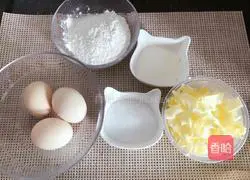 Illustration of how to make original milk cake roll 1