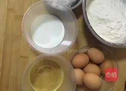Illustration of how to make sponge cake 1