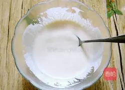 Illustration of how to make eight-inch yogurt chiffon cake 2