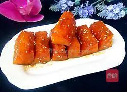 Japanese style boiled pumpkin illustration 13