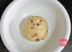 Illustration of how to make raisin cookies 8