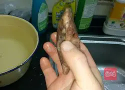 Illustration of making red bean flavored shortbread 13