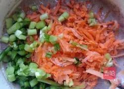 Vegetable purple rice cake recipe 3