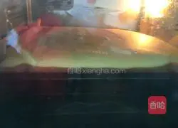 Spinach Juice Cake Roll Recipe Illustration 6