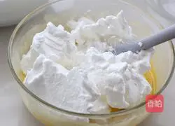 Zebra pattern chiffon cake recipe 5