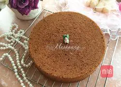 8-inch Chocolate Chiffon Cake Recipe Illustration 11