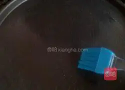 Illustration of how to make bacon and egg pancakes 3