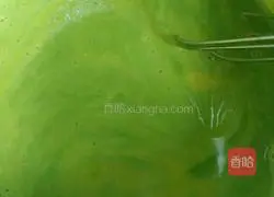 Green Chiffon Cake Recipe Illustration 5