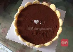 Illustration of how to make tiramisu 13