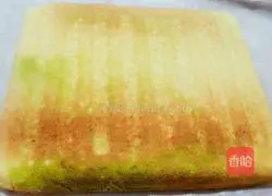 Illustration of how to make strawberry cake roll 9
