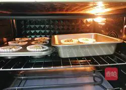 Illustration of how to make oatmeal, seaweed and meat floss muffins (low fat and light calorie) 11