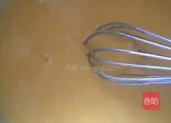 Illustration of how to make chiffon cake 5