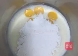 Illustration of how to make cream cake 5
