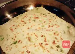 Thousand-layer scallion pancake recipe 7