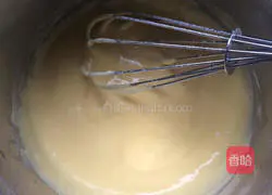 Illustration of how to make chiffon cake 2