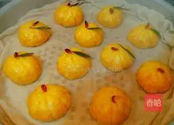 Illustration of how to make steamed pumpkin cake 6