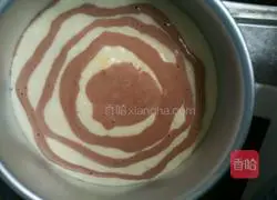 Zebra Chiffon Cake Illustration of how to do it 6