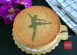 Illustration of how to make eight-inch chiffon cake 19