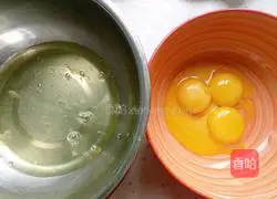 Illustration of how to make cup chiffon cake 3