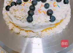 Blueberry Cream Cake Practice illustration 7