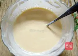 Illustration of how to make eight-inch yogurt chiffon cake 5
