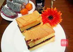 Chiffon blueberry cake recipe 4