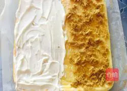 Illustration of how to make double cake rolls 11