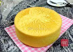 Illustration of how to make original chiffon cake 16