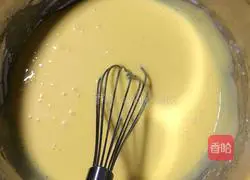 Illustration of how to make chiffon cake 5