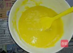 Illustration of how to make chiffon cake 5