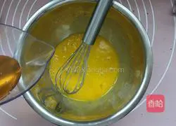 Rose Oat Chiffon Cake Recipe Illustration 4