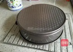 Illustration of how to make chiffon cake (8 inches) made of wheat flour 14